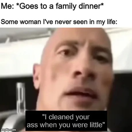 Family dinner - meme