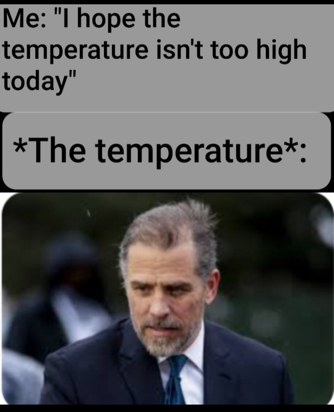 Temperature - meme