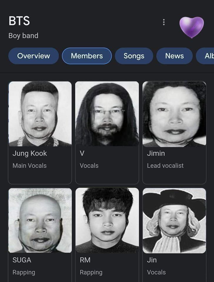 Bts si fuera de camboya - meme