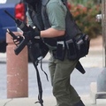 This is the gunman who tried to shoot up a courthouse in Dallas. He got taken down by armed security.