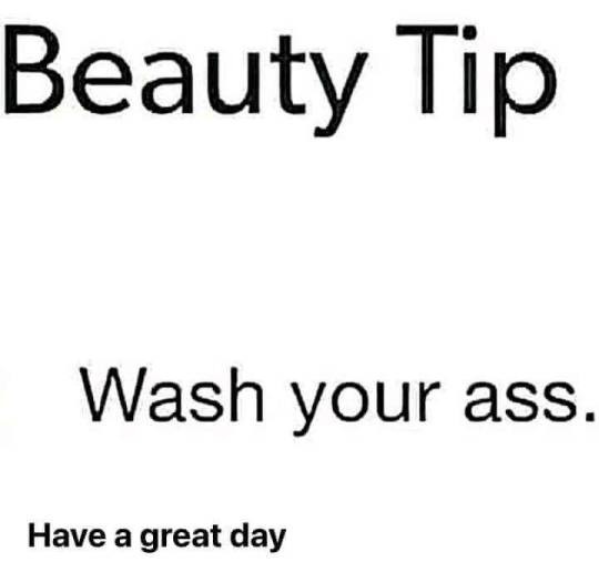 Beauty Tip - meme