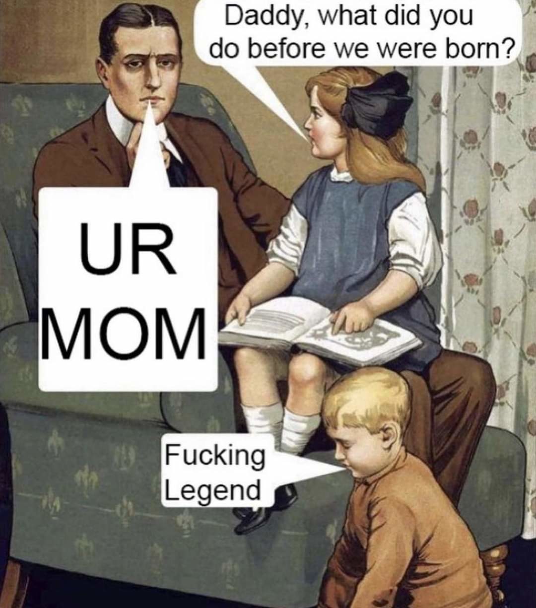 Ur mom - meme