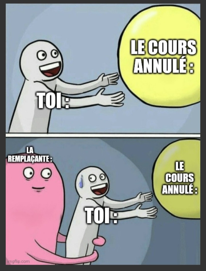 Ça nous est tous arrivé - meme