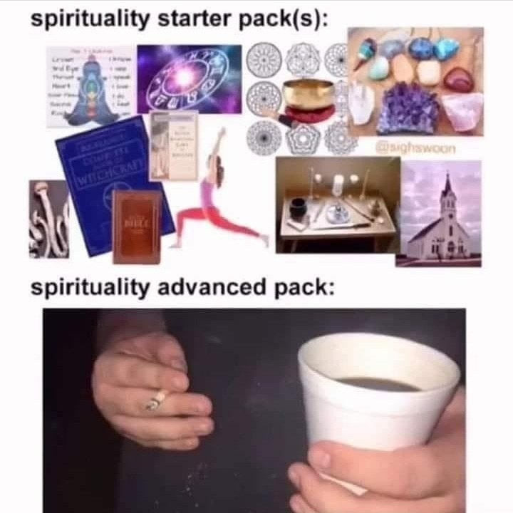 espirituales putarracos - meme