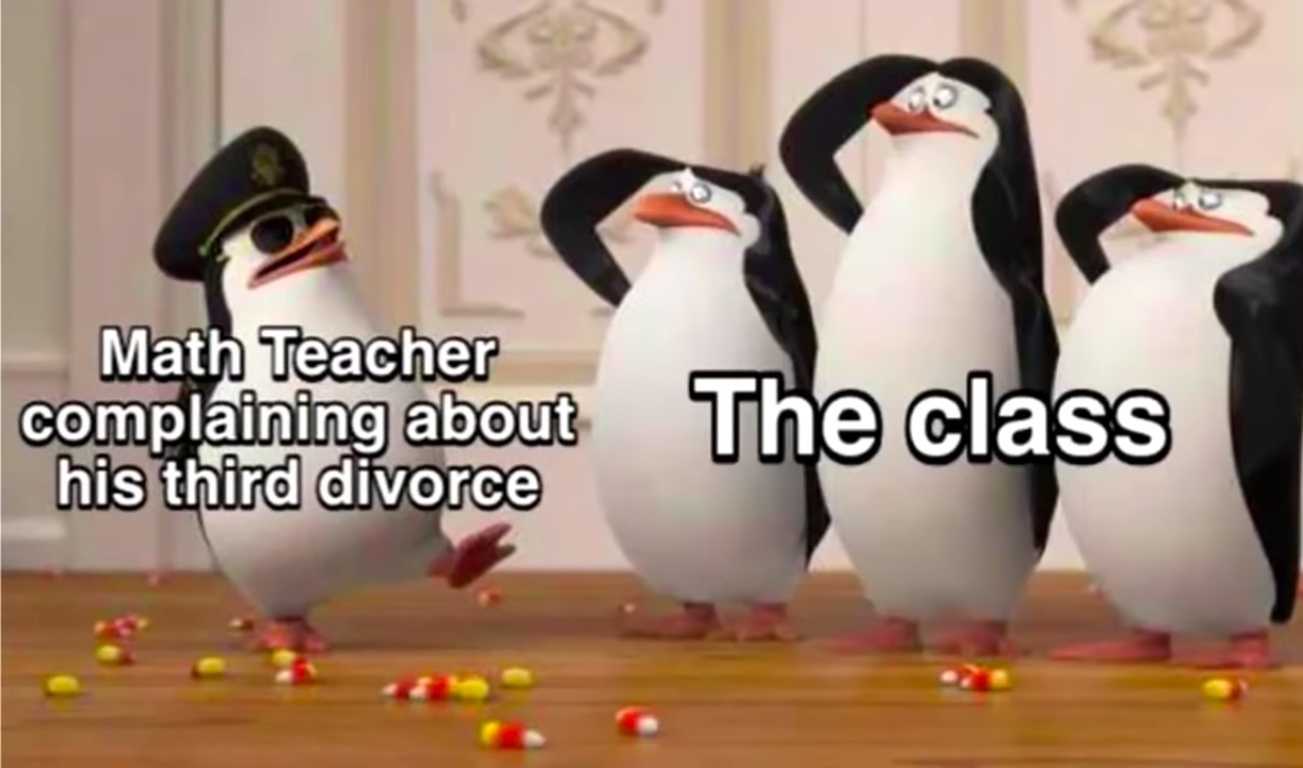 the class IS O N L I N E - meme