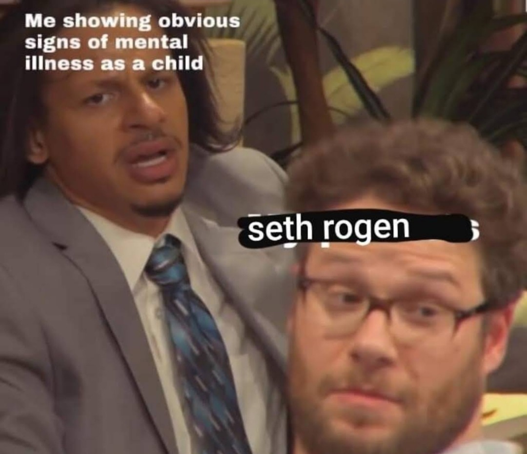 Seth Rogen here to stand by your side in times of hardship - meme