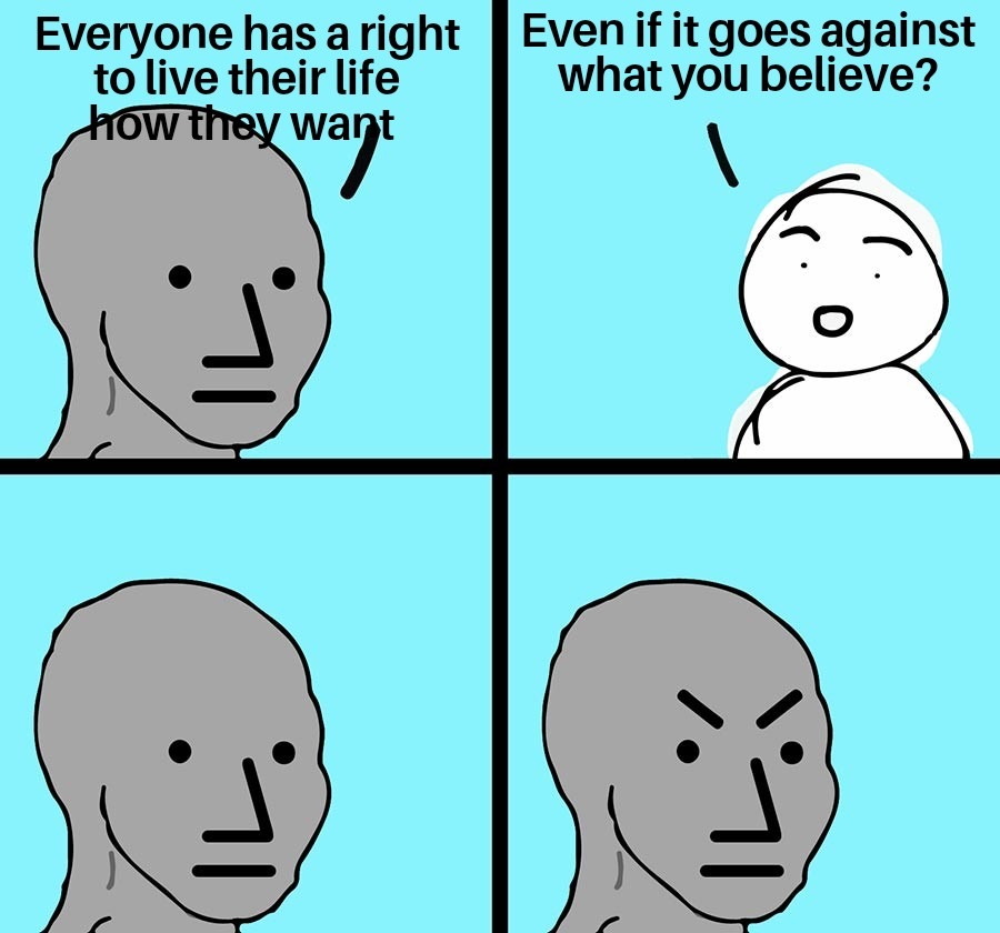 Even if - meme