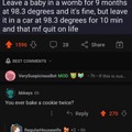 Cookies are better raw ngl