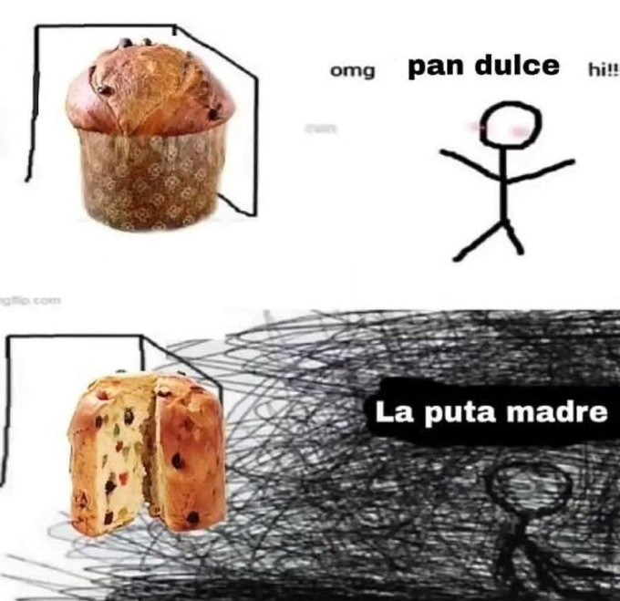 Odio Las FRUTAS DEL Pan DULCE - meme