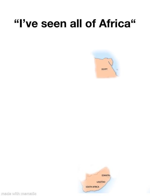 Africa tourism - meme