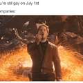 You are still gay on July 1st