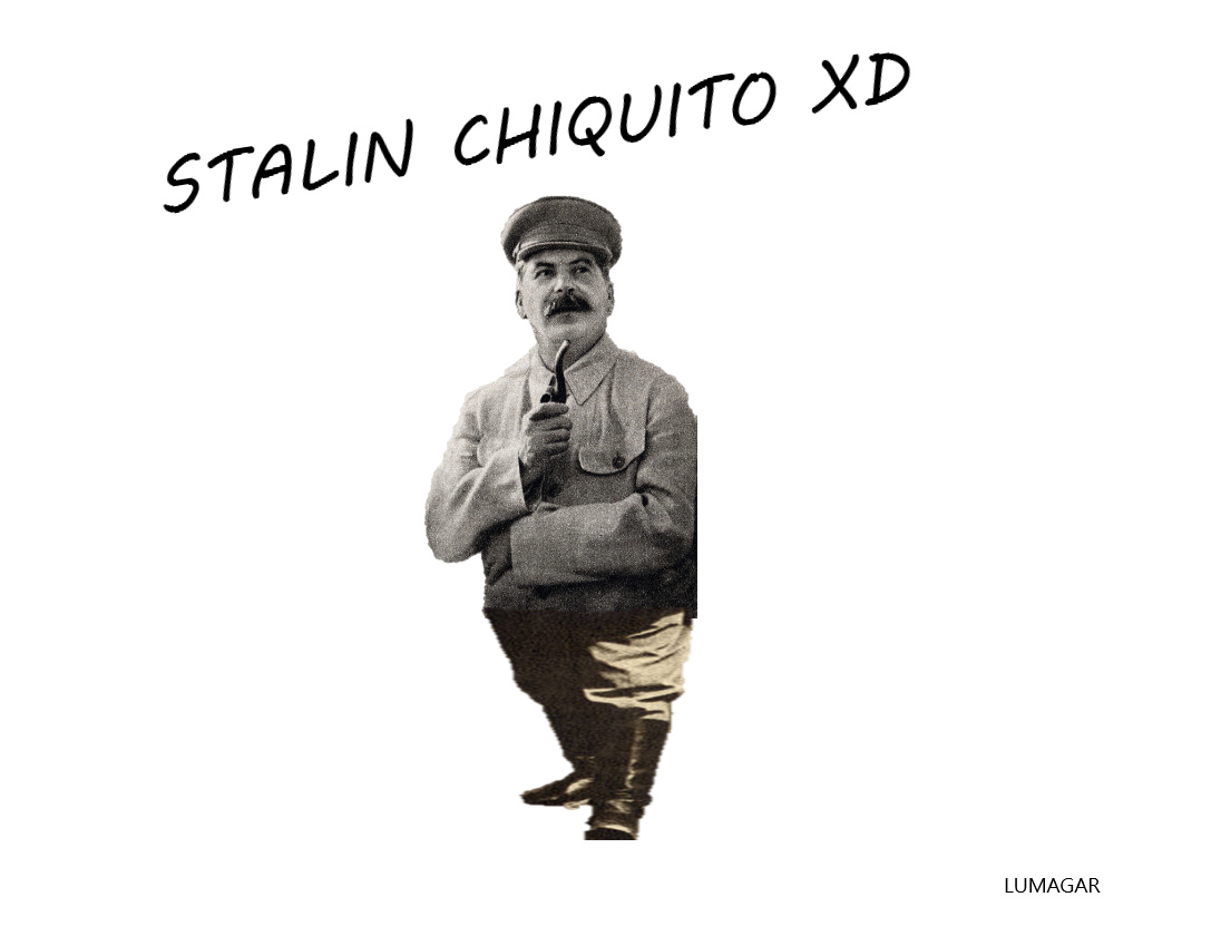 Stalin chiquito - meme