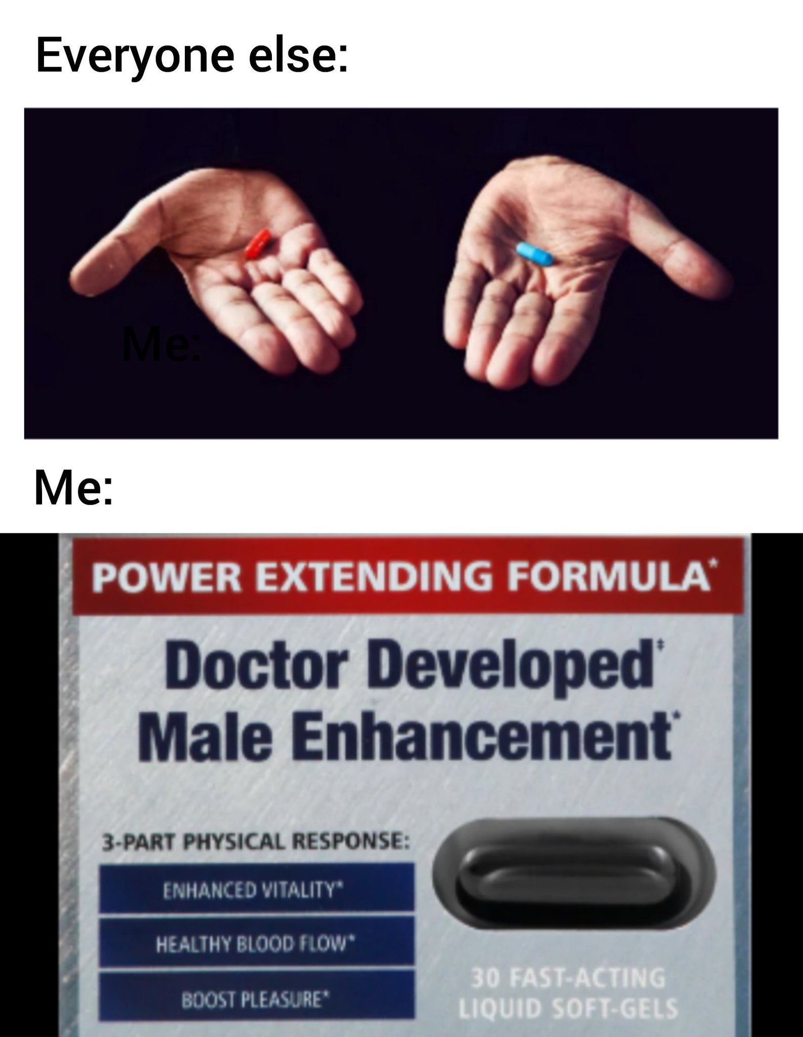 Take the black pill - fuck everything - meme
