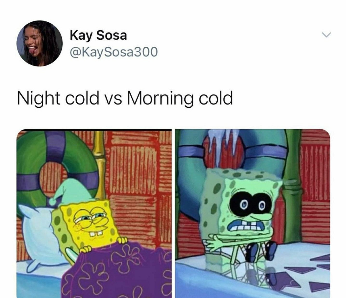 Turn the thermostat up a degree to take the chill out of the air in the morning - meme