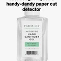Paper cut detector