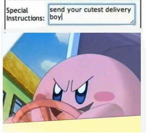 Special instructions - meme