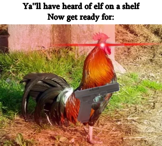 Cock with a glock - meme