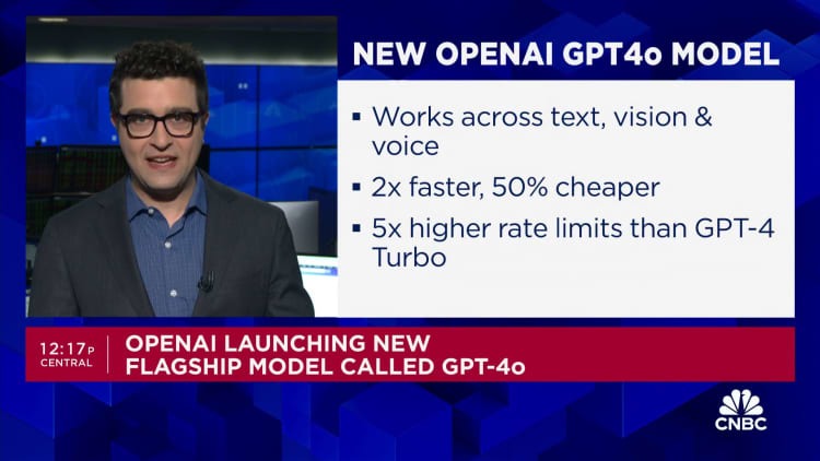 OpenAI’s new GPT-4o lets people interact using voice or video in the same model - meme