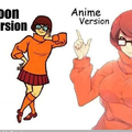Cartoon vs anime