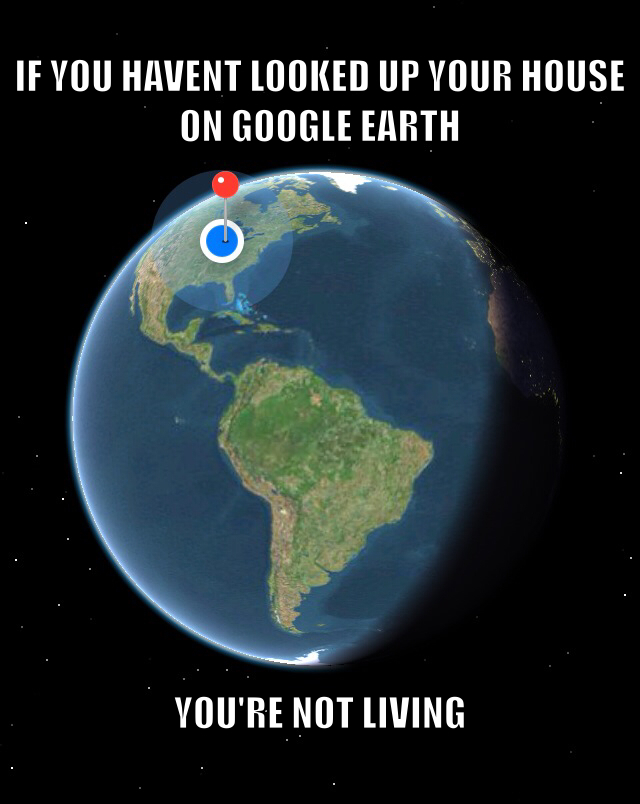 Google Earth - meme