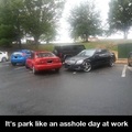 asshole parking