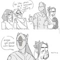 Genji and Hanzo meet their younger selves