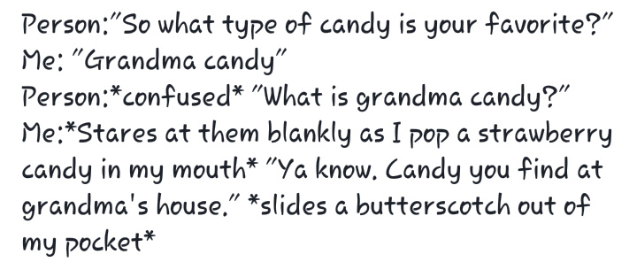 Grandma candy - meme