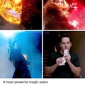 Most powerful magic users