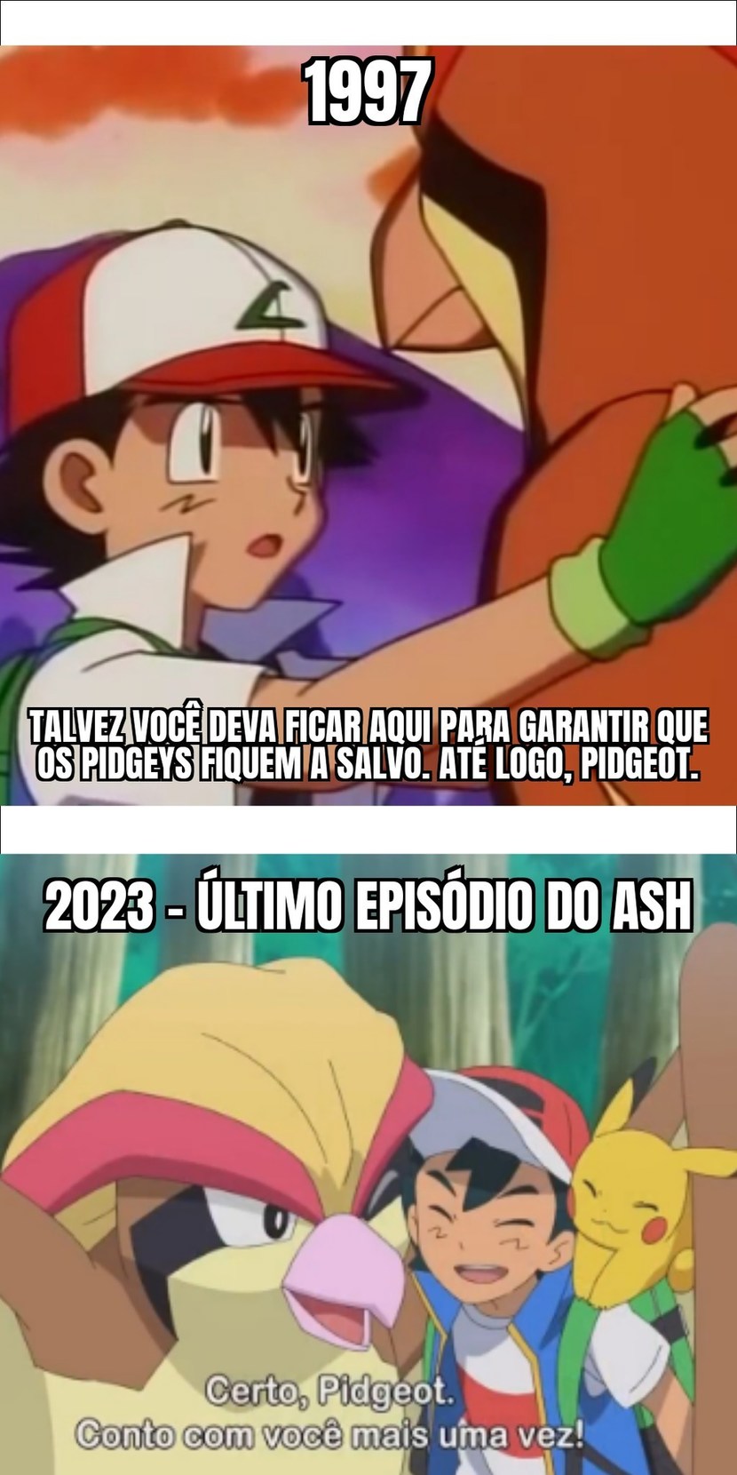 Foram 25 anos esperando por esse momento... - meme