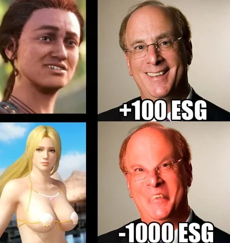 ESG Score -1000 - meme