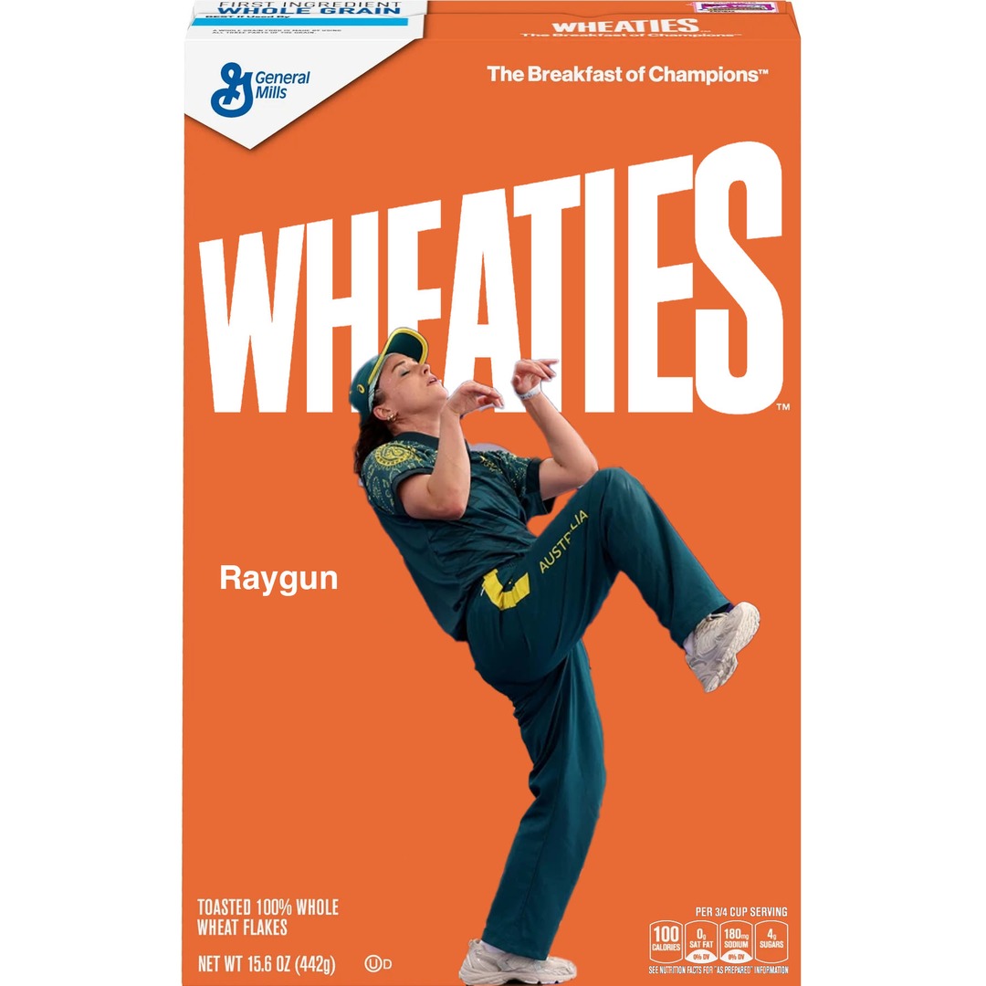 Raygun Wheaties! - meme
