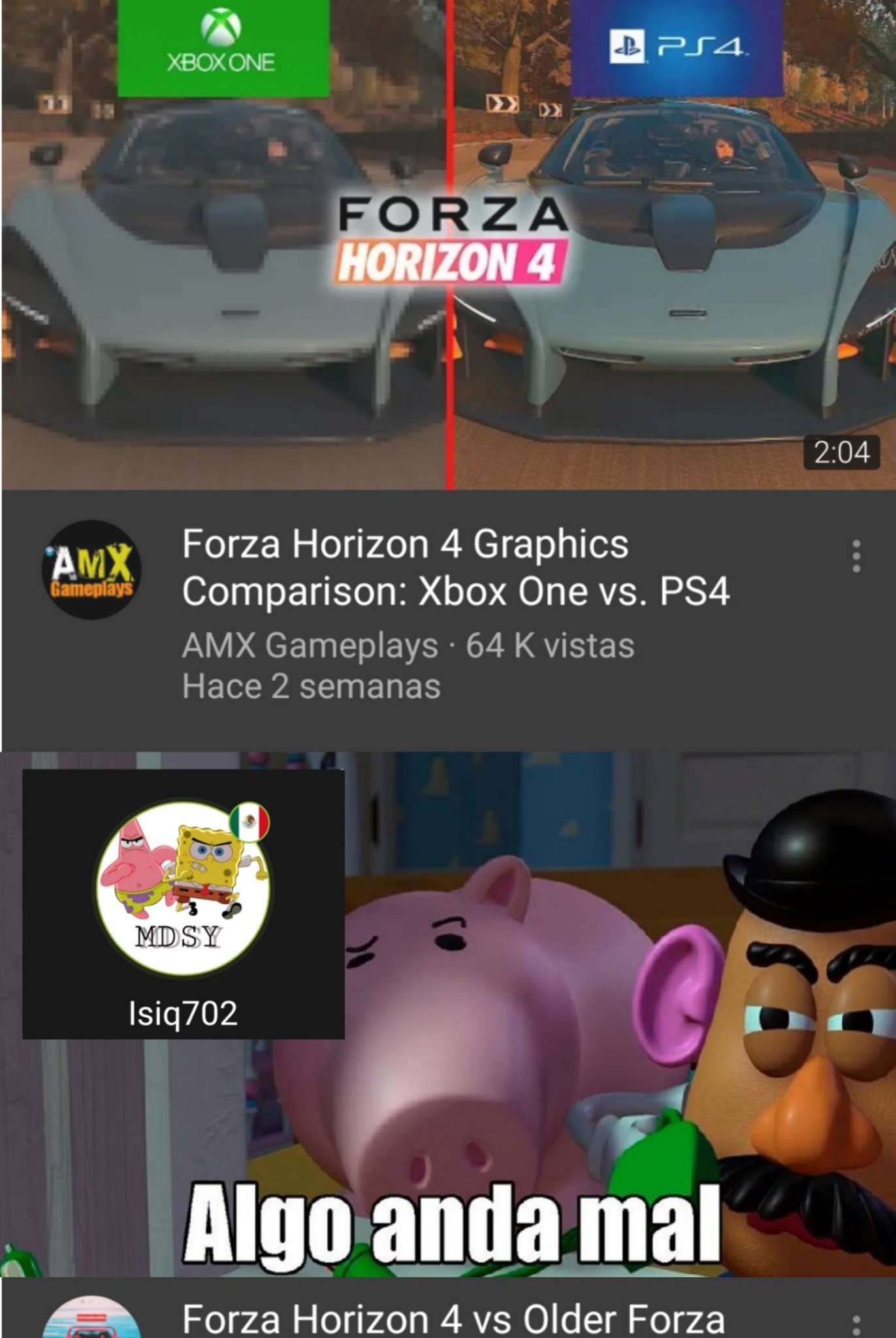 Forza Horizon 4 es exclusivo de Xbox - meme