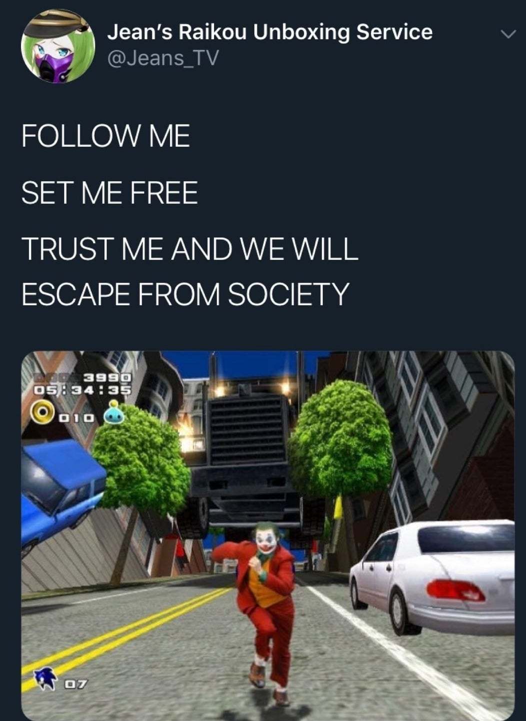 Escape Society - meme