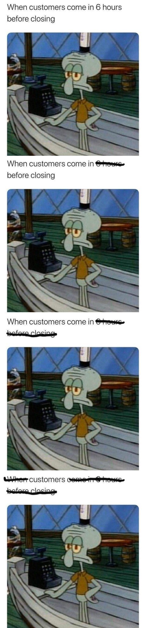 wE nEeD cUsToMeRs To MaKe MoNeY tO pAy YoU - meme