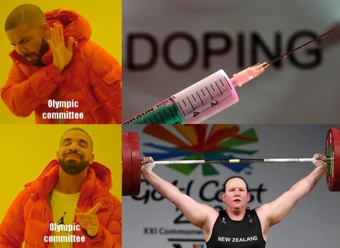 Olympic committie be like - meme