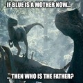 Blue is a mother without father and it is scientifically possible apparently