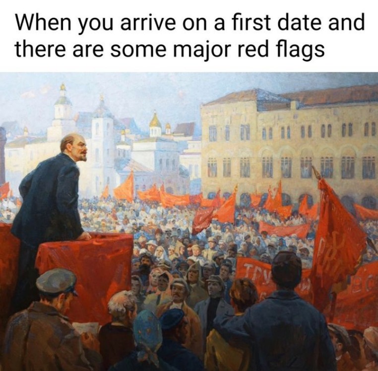 Our red flags - meme