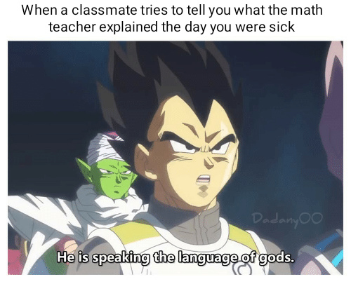 Language of gods - meme