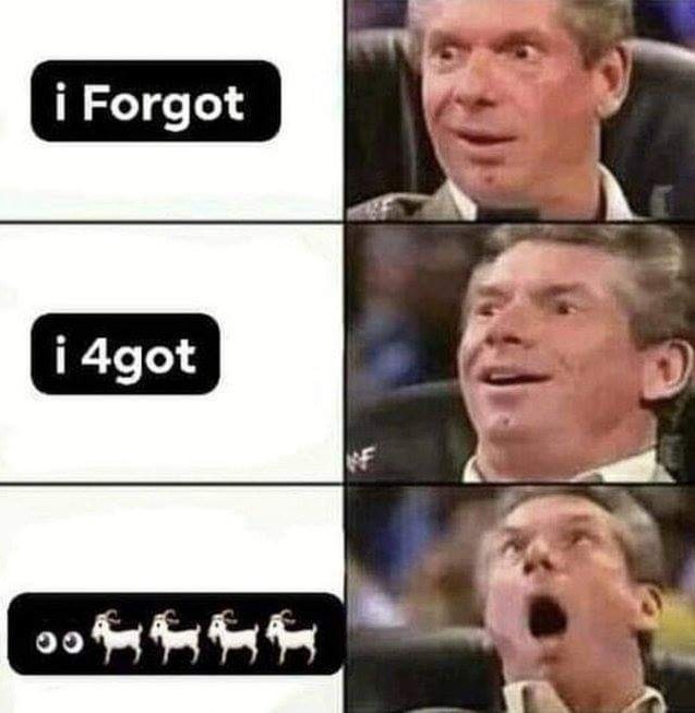 Eye 4 goat - meme