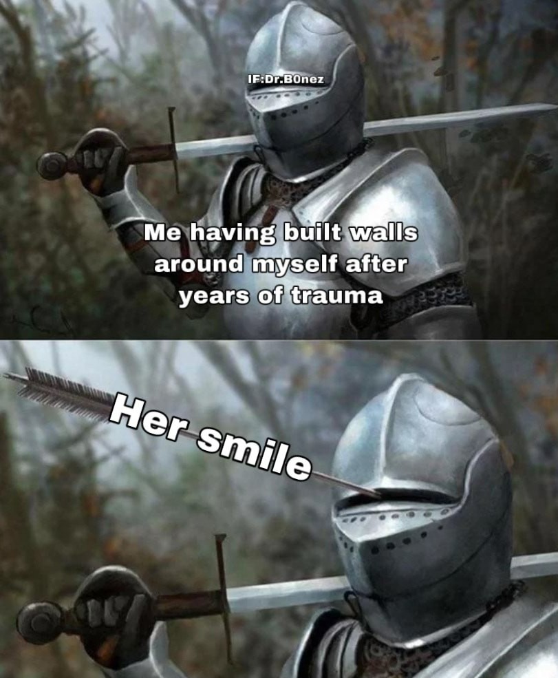 Her smile - meme