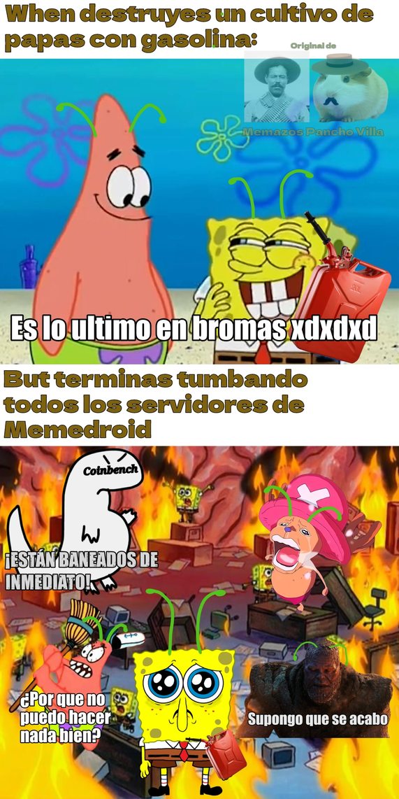 Una broma que acabó muy mal... - meme