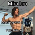 La verdad yo no sabía del tremendo físico que tiene Mark Wahlberg,ojalá ser así también