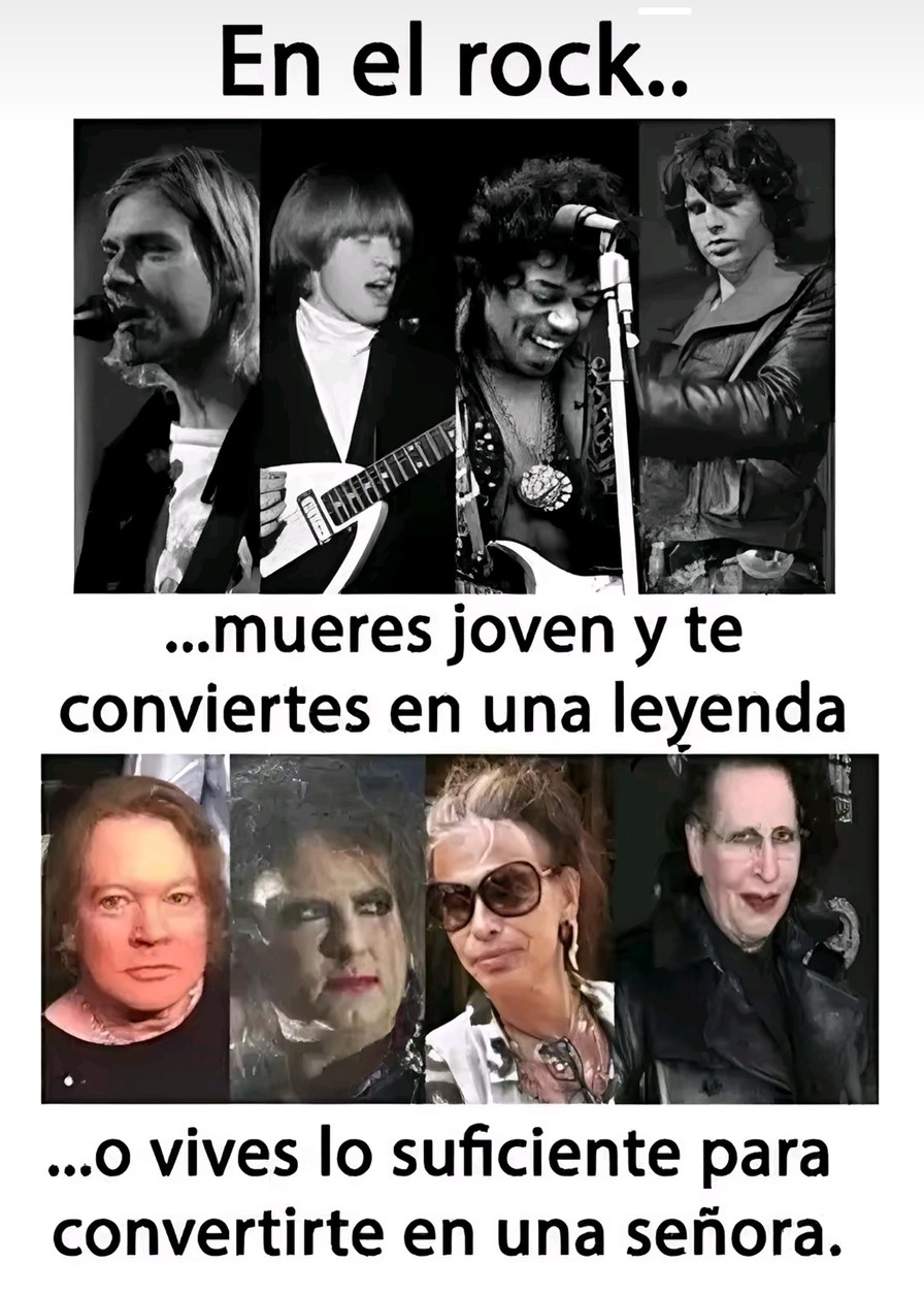 Cel rock es mierda - meme