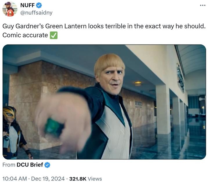 Guy Gardner's Green Lantern meme