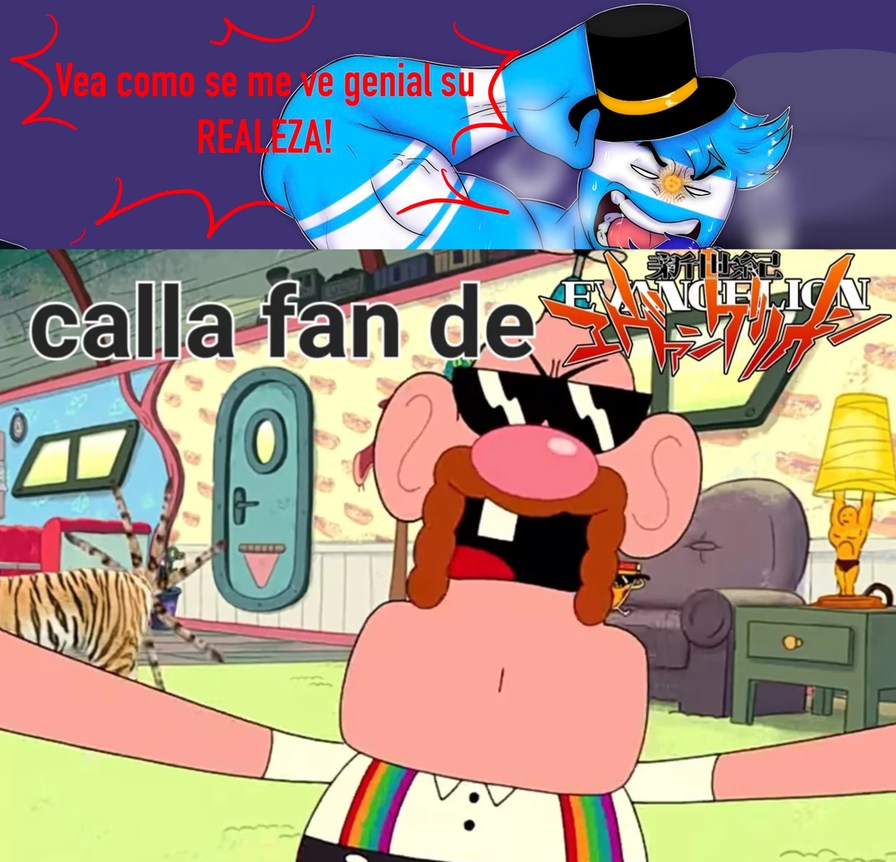 CjsjGod es Chad Domador - meme