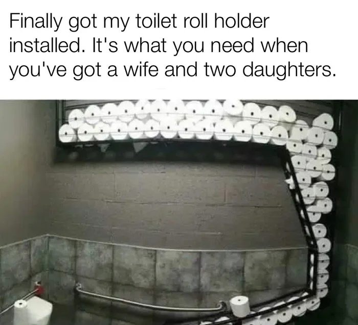 Girls use more cuz girls need more - meme