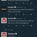 Wendys is savage