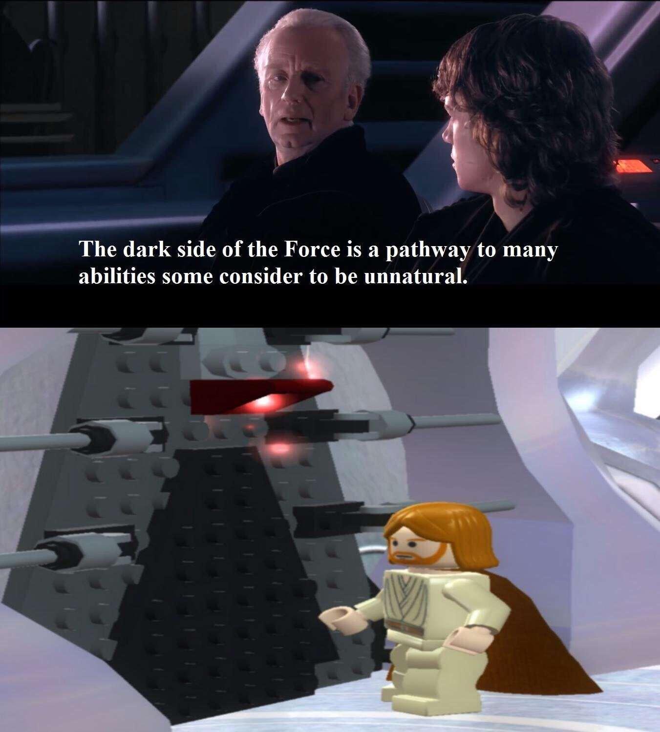 You need a dark side guy - meme