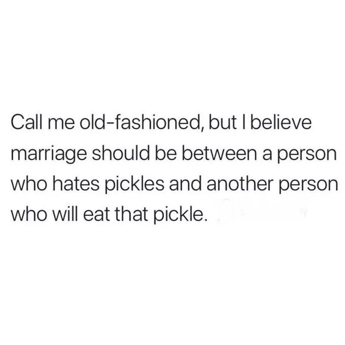 Old Fashioned Pickles - meme
