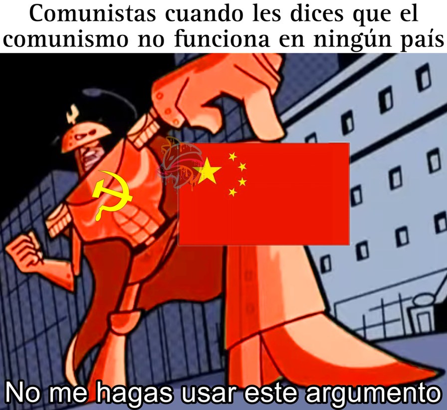 China es comunista pero finge ser capitalista para no desaparecer, por eso funciona - meme